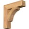 Ekena Millwork Imperial Block Smooth Bracket, Western Red Cedar, 3 1/2"W x 16"D x 16"H BKT04X16X16IMP05SWR - alternate 1